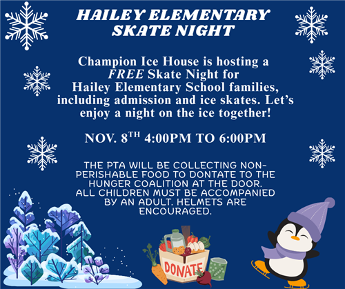 Free Skate Night for HES Families